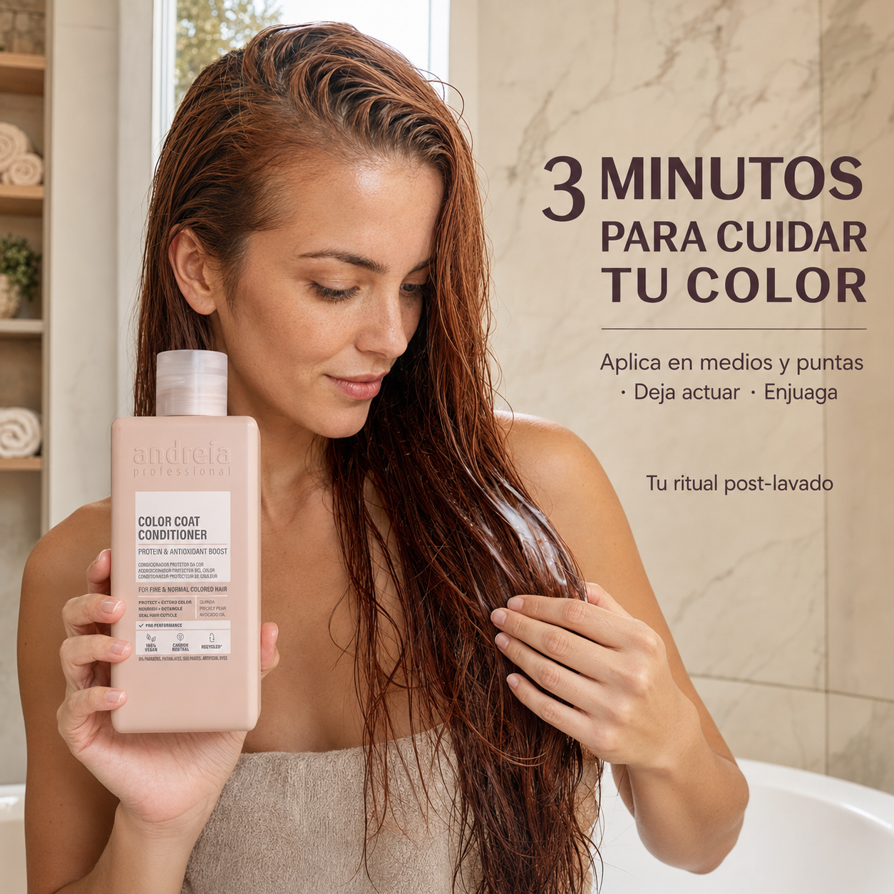 Andreia – Acondicionador para Cabello Teñido Protector del Color 300 ml