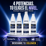 Andreia Professional – Crema Reveladora Power Blonde para Coloración y Decoloración 200/1000 ml