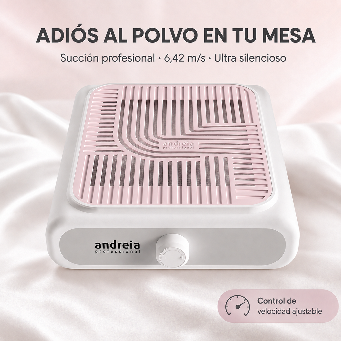 Andreia Professional – Aspirador Profesional de Uñas con Succión Regulable 1 Unidad
