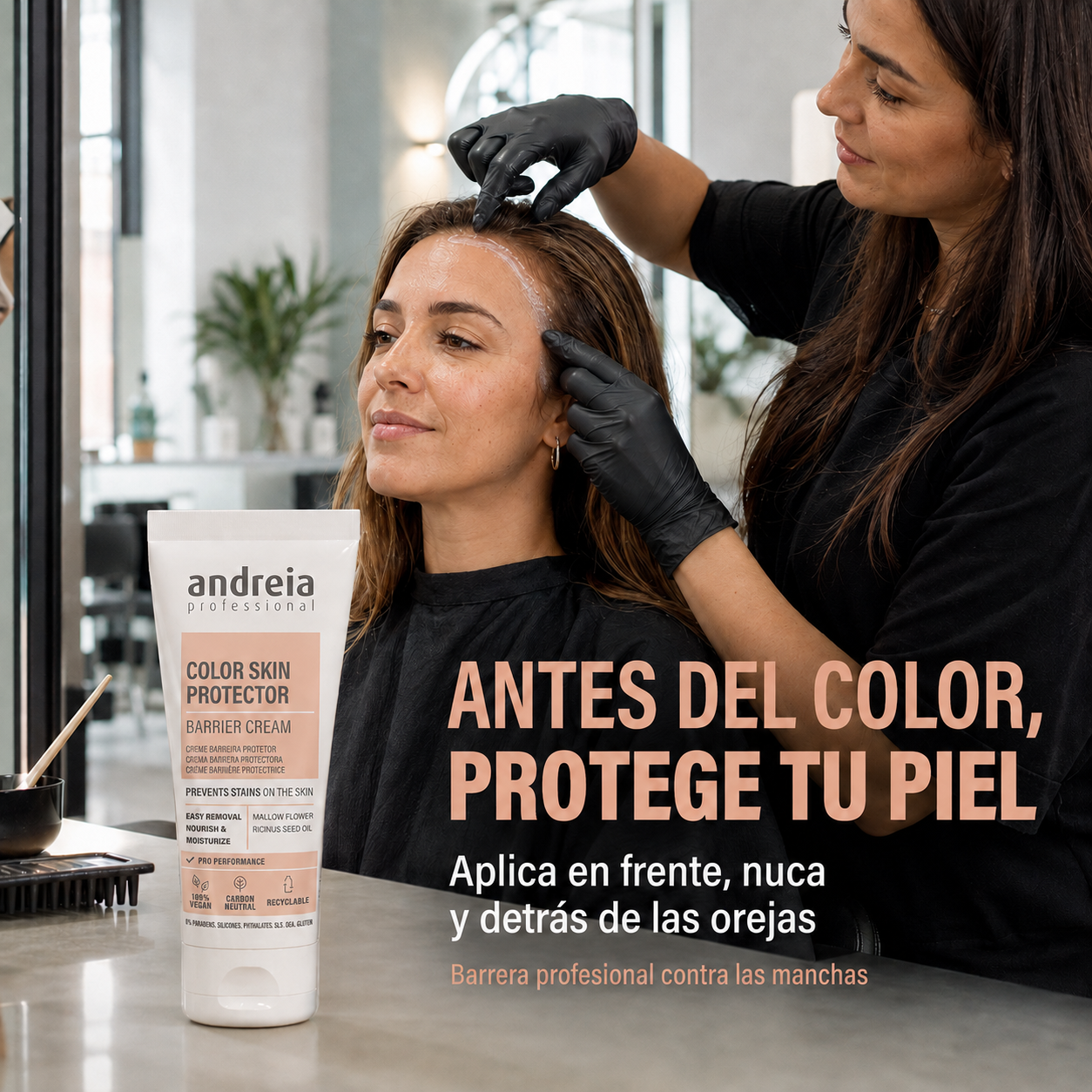 Andreia Professional – Crema Barrera para Coloración Protectora de la Piel 100 ml
