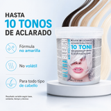 KAYPRO – Polvo Decolorante 10 Tonos para Todo Tipo de Cabello 500