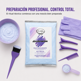 Be’Shyne – Polvo Decolorante Profesional para Aclarar el Cabello 500 g