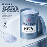 Wella – Polvo Decolorante BlondorPlex para Aclarar hasta 7 Tonos 800g