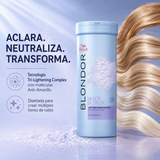 Wella – Polvo decolorante para cabello hasta 7 niveles 400 g