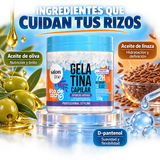 Salon Line – Gelatina para Rizos de Fijación Fuerte 72h 550 g
