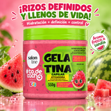 Salon Line – Gelatina capilar para rizos con control del frizz 550 g