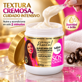 Salon Line – Mascarilla reparadora para cabello rizado y poroso 500 g