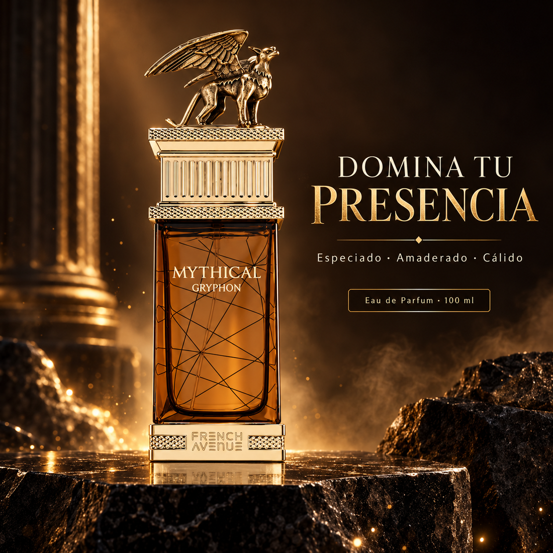 French Avenue – Mythical Gryphon Perfume para Hombre Especiado y Amaderado 100 ml