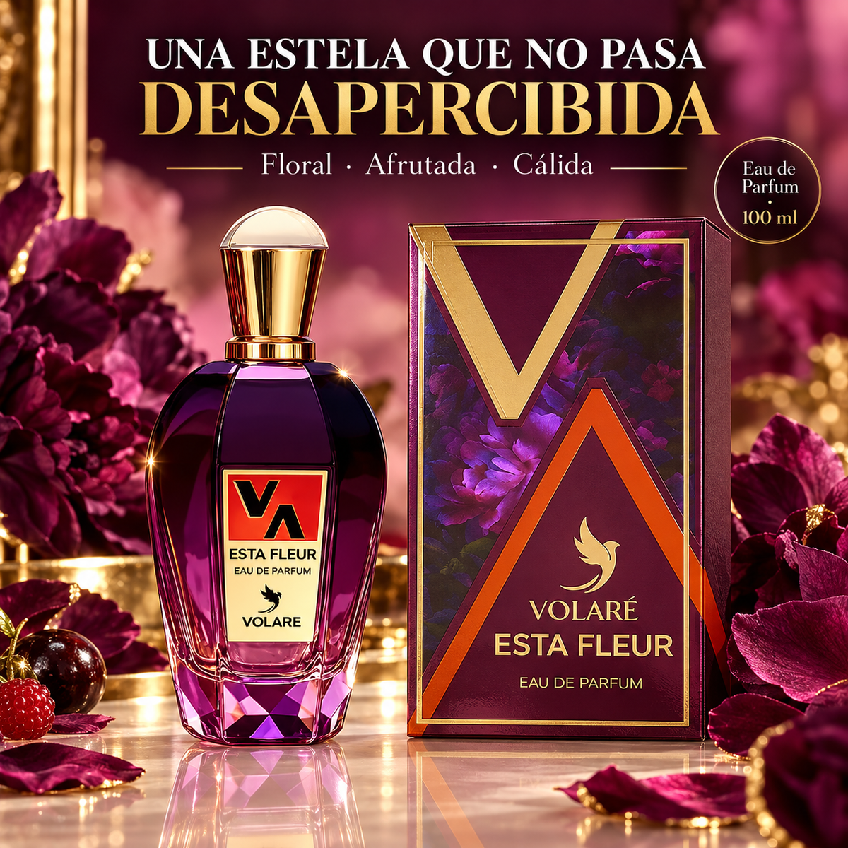 Volaré – Esta Fleur Perfume Floral para Mujer EDP 100 ml