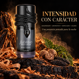 Lattafa – Musamam Black Intense, perfume amaderado para hombre 100 ml