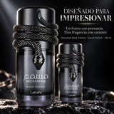 Lattafa – Musamam Black Intense, perfume amaderado para hombre 100 ml