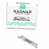 Ragnar – Cuchillas de Afeitar para Barbería de Media Hoja 100 uds