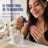 Masglo – Brillo Secante de Uñas de Secado Extra Rápido 13,5 ml
