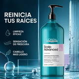 L’Oréal Professionnel – Champô para Couro Cabeludo Sensível Scalp Advanced 1500 ml