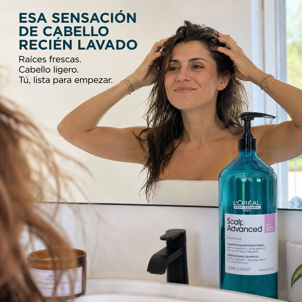 L’Oréal Professionnel – Champô para Couro Cabeludo Sensível Scalp Advanced 1500 ml
