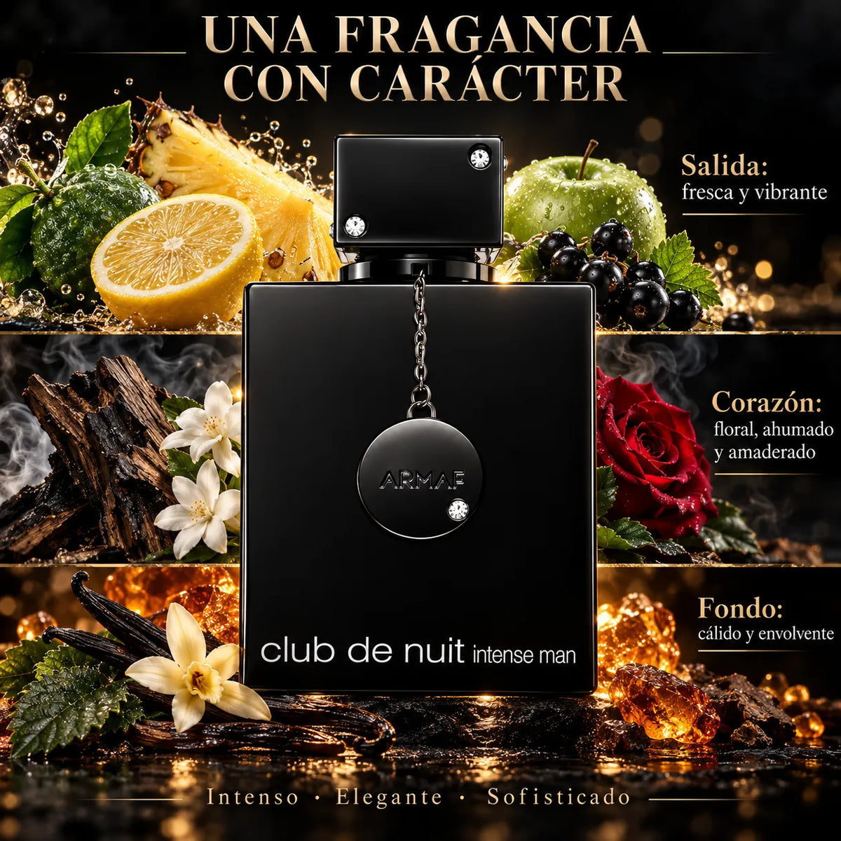 Armaf – Perfume Masculino Intenso Club de Nuit Intense Man 105ml