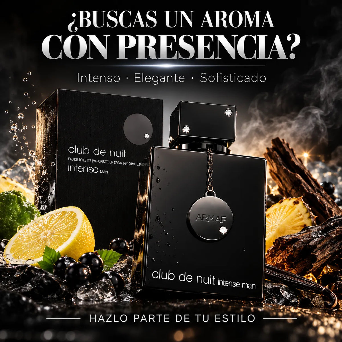 Armaf – Perfume Masculino Intenso Club de Nuit Intense Man 105ml