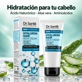 Dr. Santé – Crema capilar hidratante Hyaluron Hair sin aclarado 100 ml