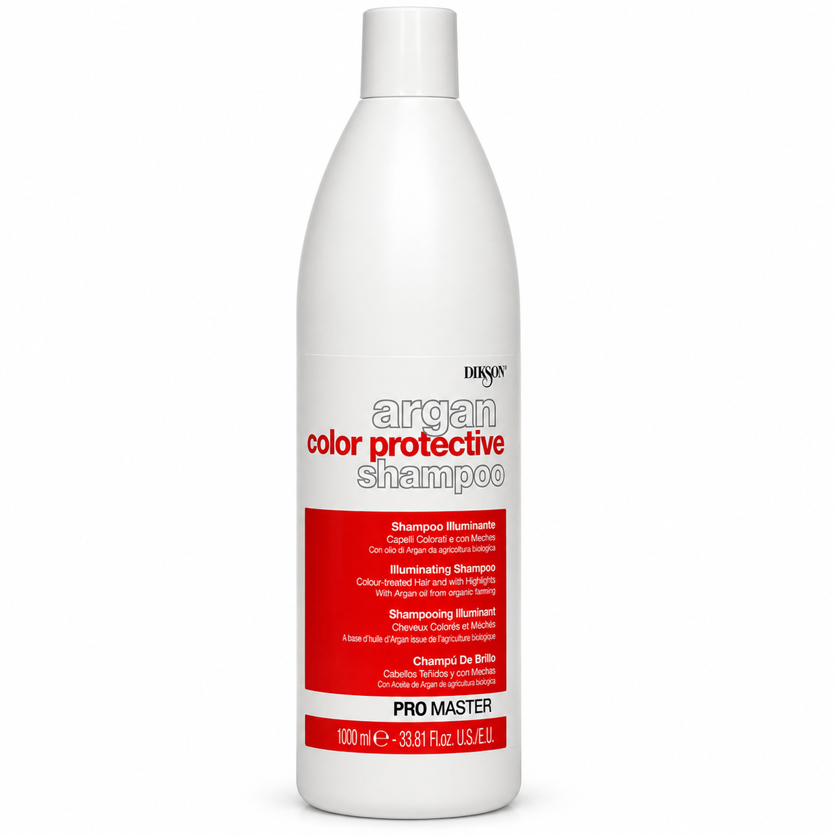 Dikson – Champú para cabello teñido Promaster Argan Color Protective 1000 ml