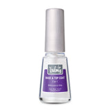 Valmy Base y Top, 2 en 1, Protección y durabilidad para el esmalte con secado rápido. 14 ml.