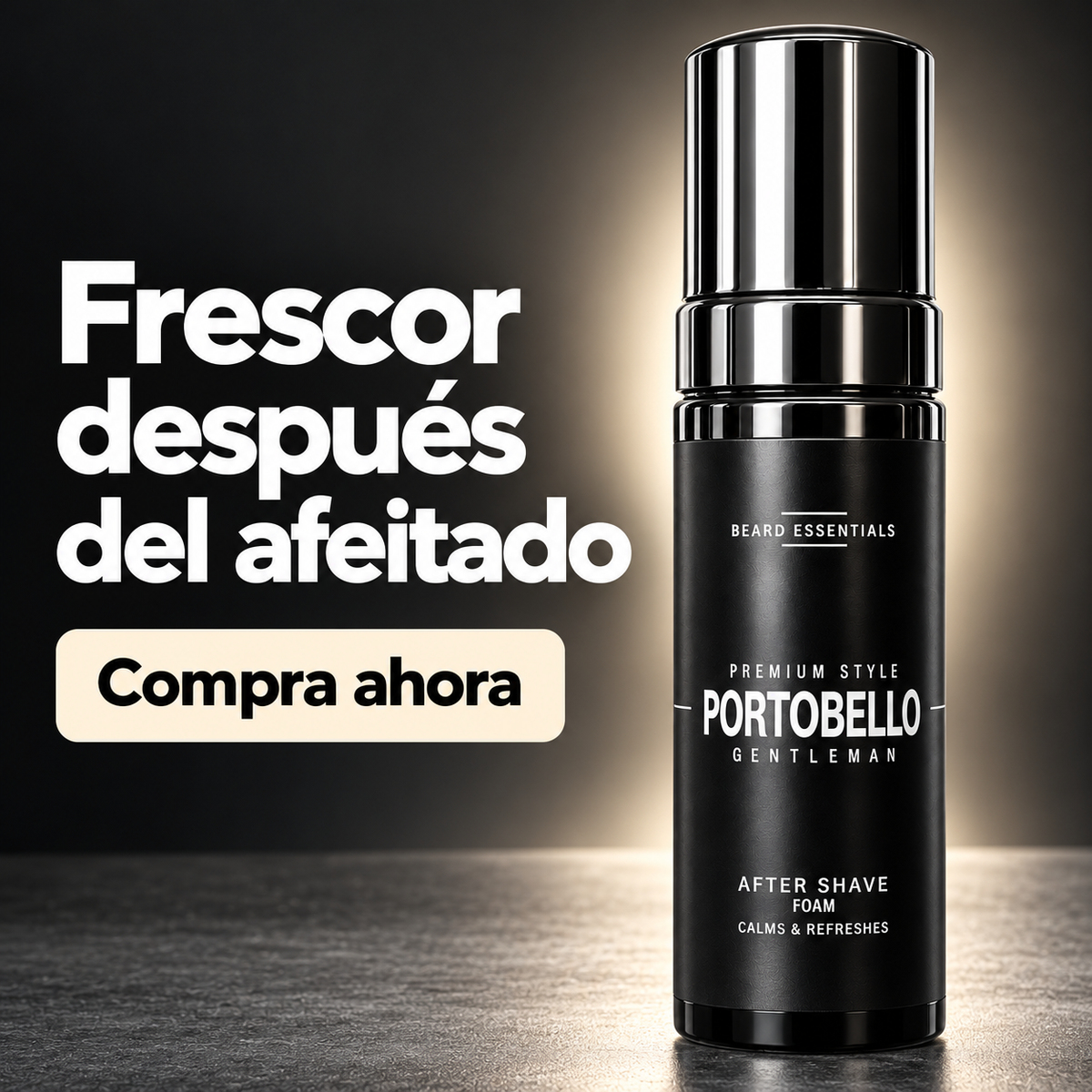 Portobello® After Shave Foam Calms & Refreshes 150ml