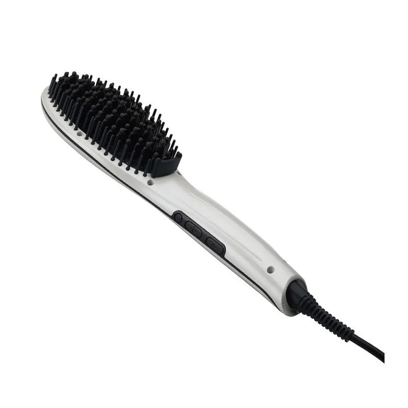 Eurostil – Cepillo alisador eléctrico Easy Styler para cabello encrespado 1 unidad