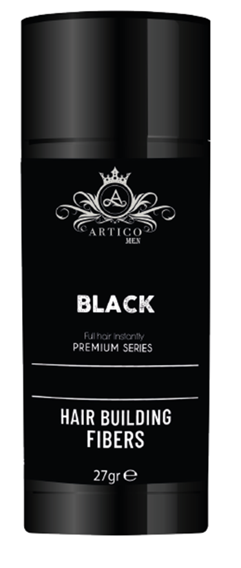 Ártico Men®, Fibra capilar color negro 27 gr