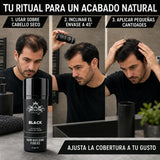 Ártico Men – Fibra capilar negra para mayor densidad visual 27 g