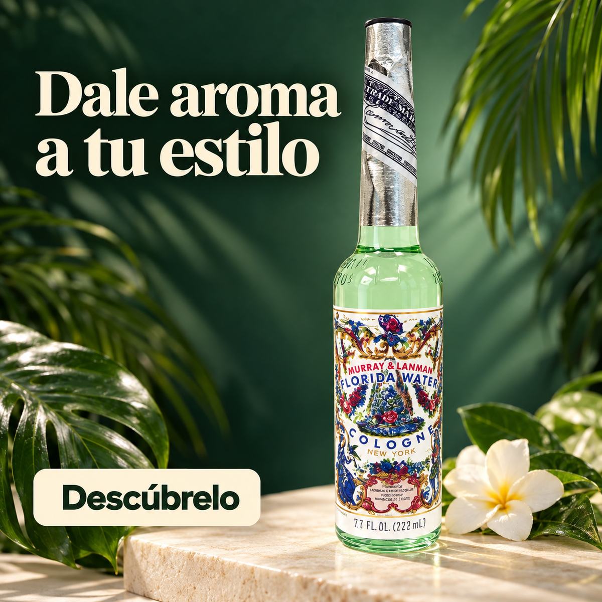 Murray & Lanman – Florida Water Colonia cítrica y especiada 221 ml