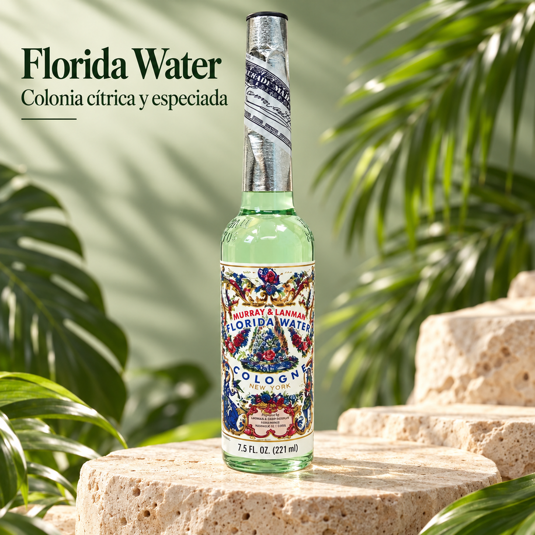 Murray & Lanman – Florida Water Colonia cítrica y especiada 221 ml