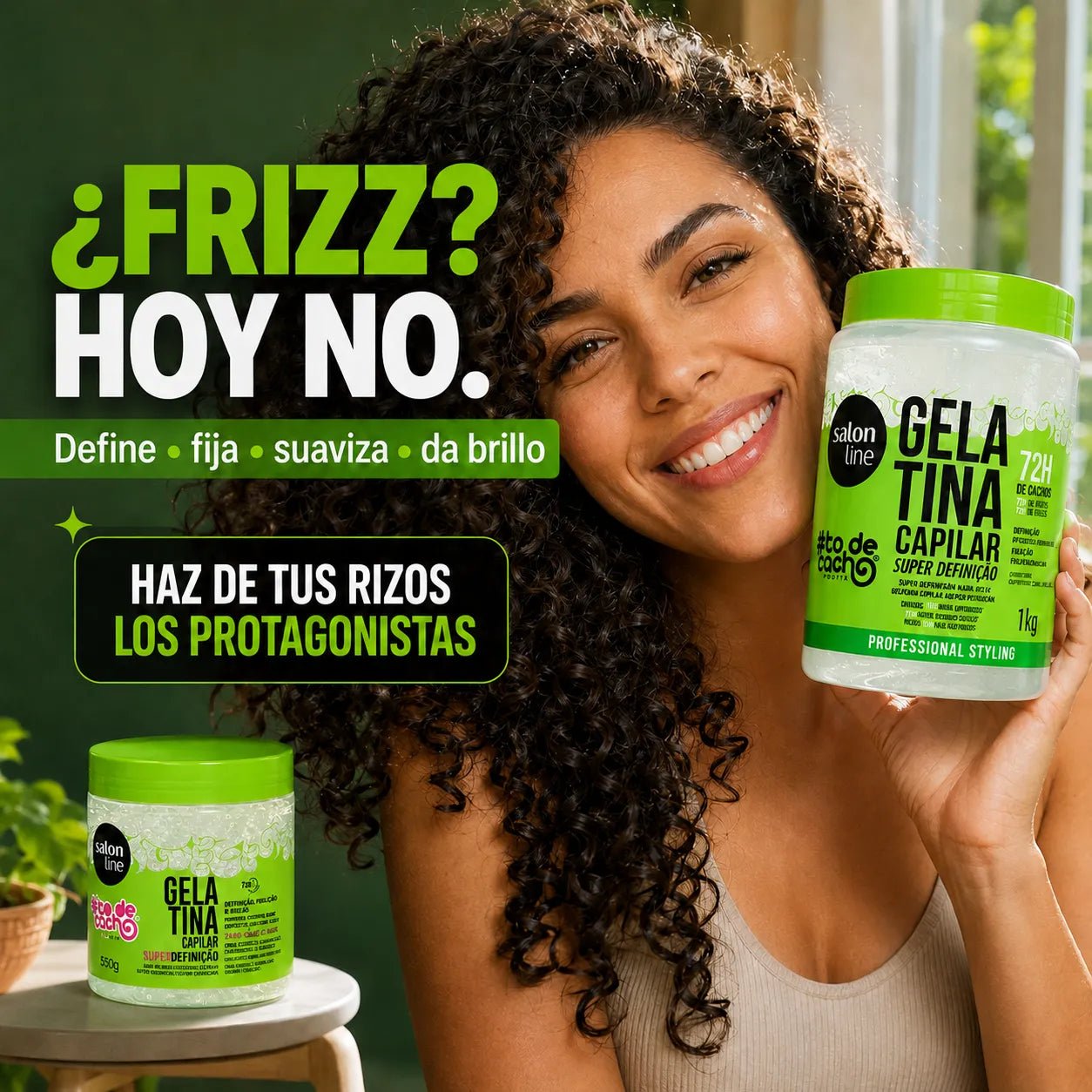 Salon Line – Gelatina para Rizos Super Definición 550g | 1 kg