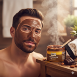 IMPALA®,Mascarilla de arcilla Impala Argán, Aloe Vera, Chocolate  300g