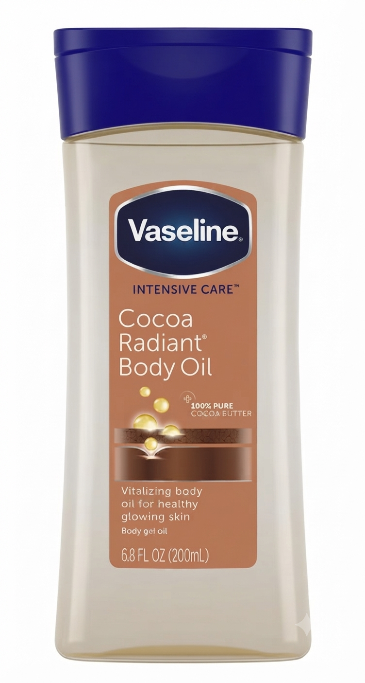 Vaseline Intensive Care Cocoa Radiant Body Oil 200 Ml