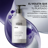 L'Oréal Professionnel – Champô para Cabelos Brancos Silver Neutralizante 500 ml