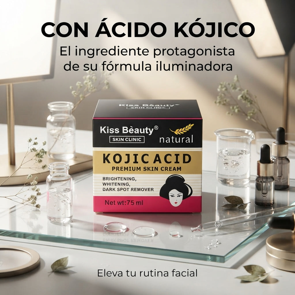 Kiss Beauty – Crema Facial para Manchas e Iluminar el Tono 75 ml