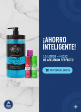 Ártico Men®Shaving Gel, Gel de afeitar, efecto hidratante 1.5L