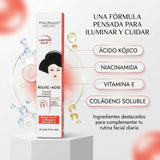 Kiss Beauty – Crema Facial Iluminadora SPF 15 para Todo Tipo de Piel 22 ml