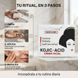 Kiss Beauty – Crema Facial Iluminadora e Hidratante 50 g