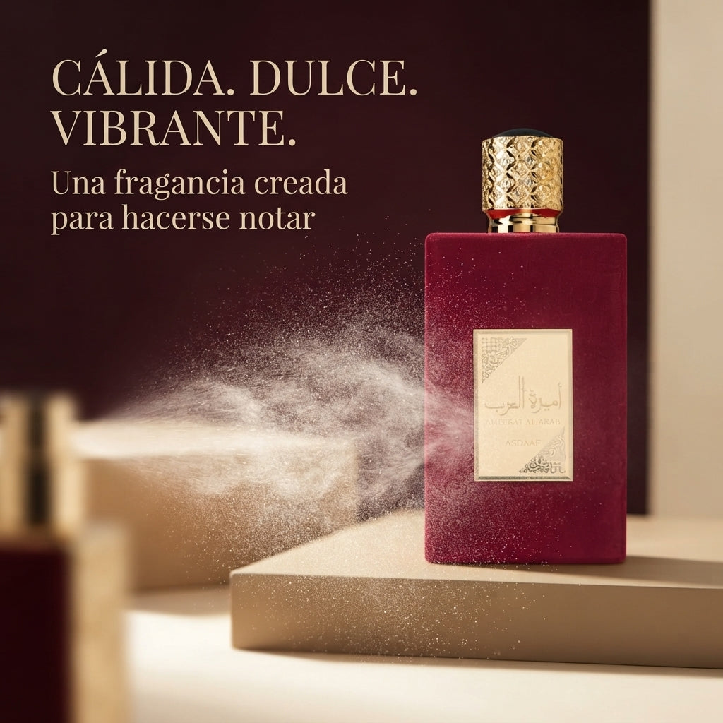 Lattafa – Perfume árabe feminino Ameerat Al Arab de longa duração 100ml