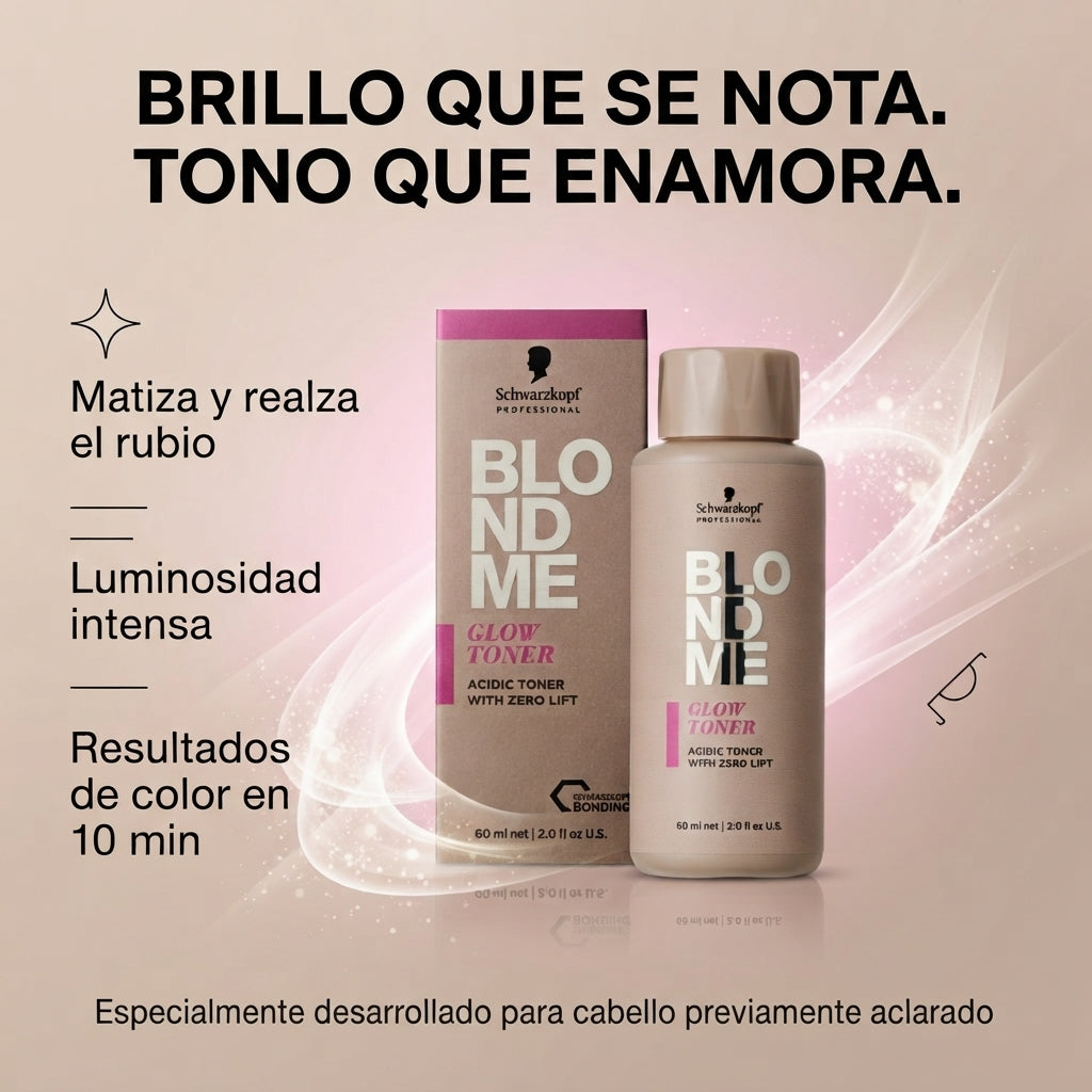 Schwarzkopf Professional BLONDME – Matizador para Cabello Rubio con Brillo 60 ml