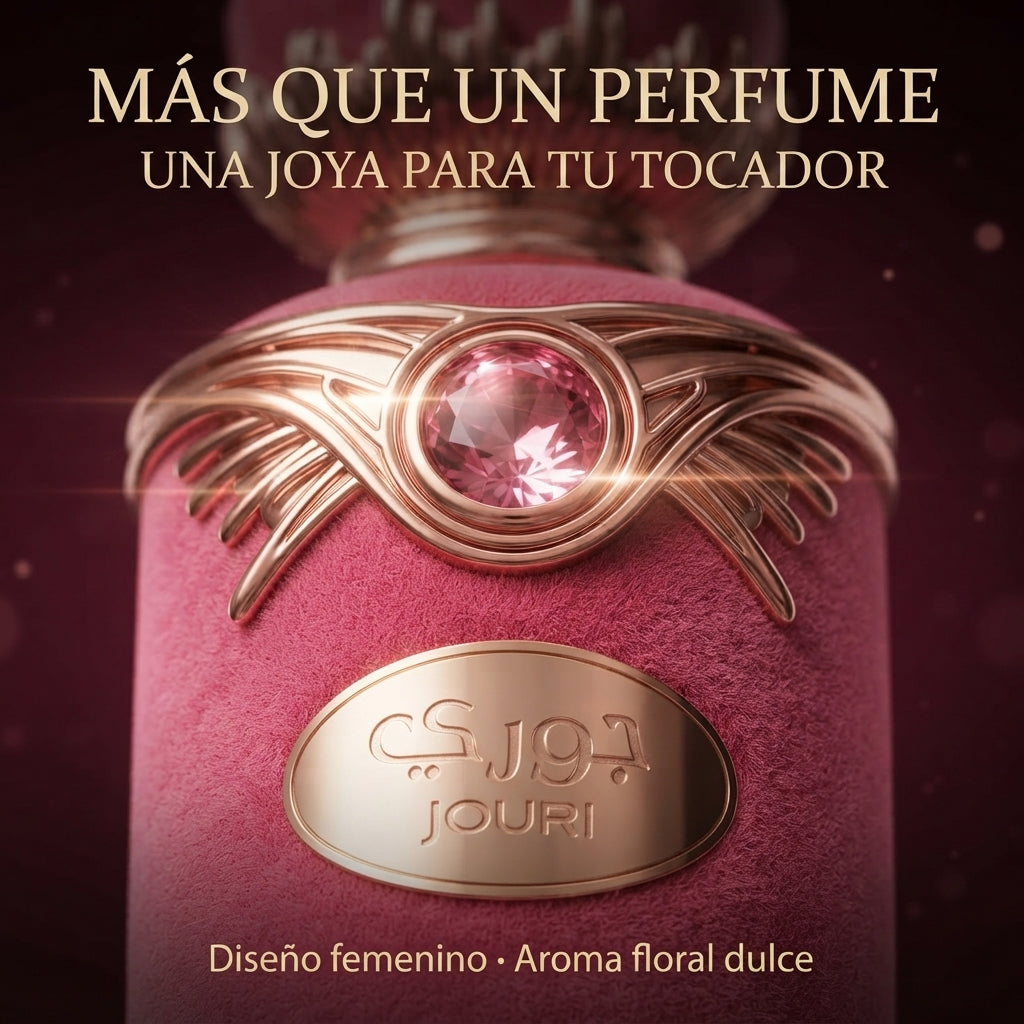 Lattafa Jouri – Perfume floral dulce para mujer 100 ml