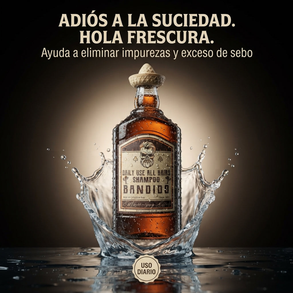 Bandido Daily Shampoo 1000 ml.
