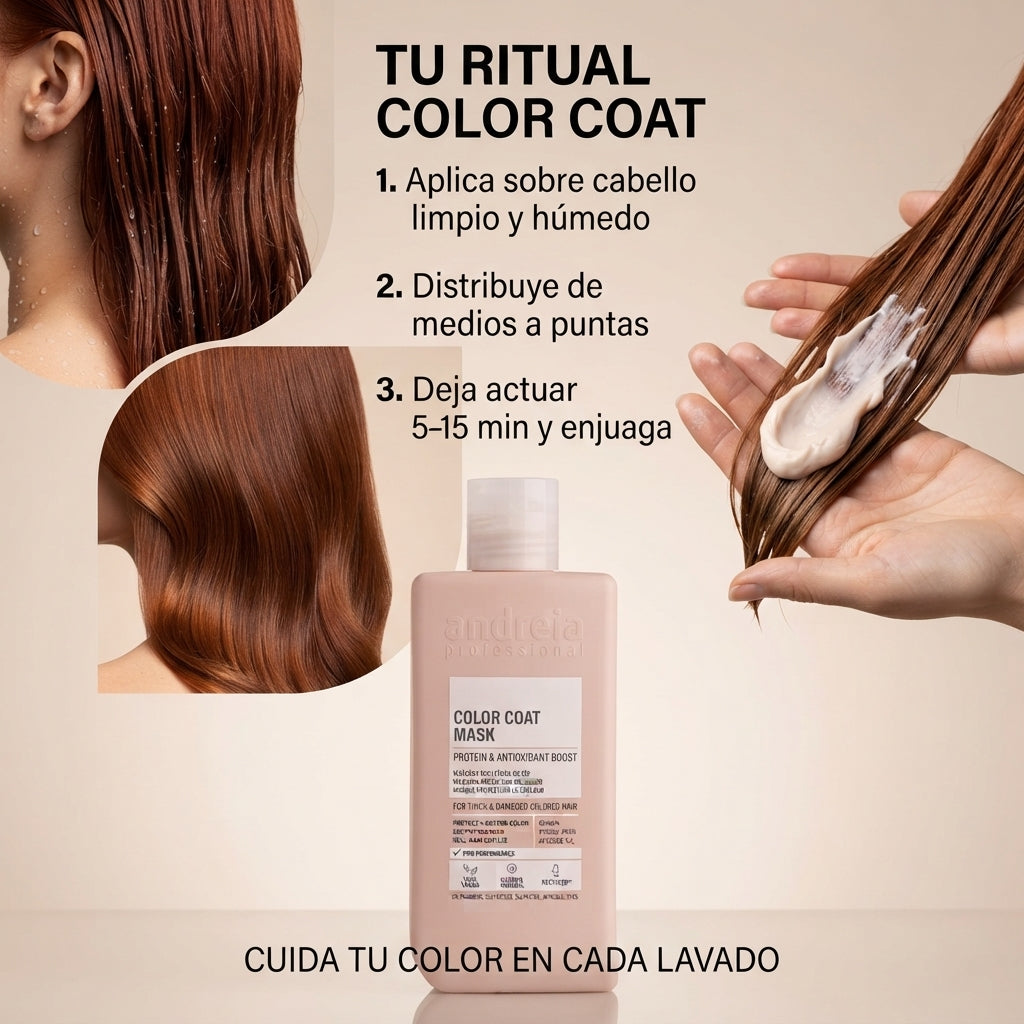 Andreia Professional – Mascarilla para Cabello Teñido Protectora del Color 300 ml