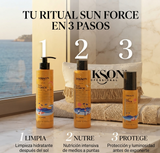 Dikson Kit solar para el cabello Sun Force + Bolso