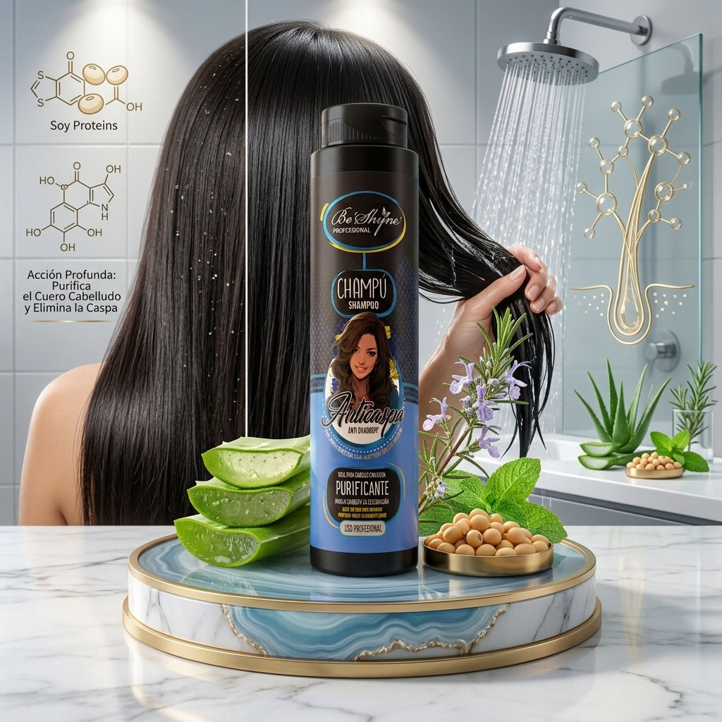 Be´Shyne. Champú anticaspa 500ml