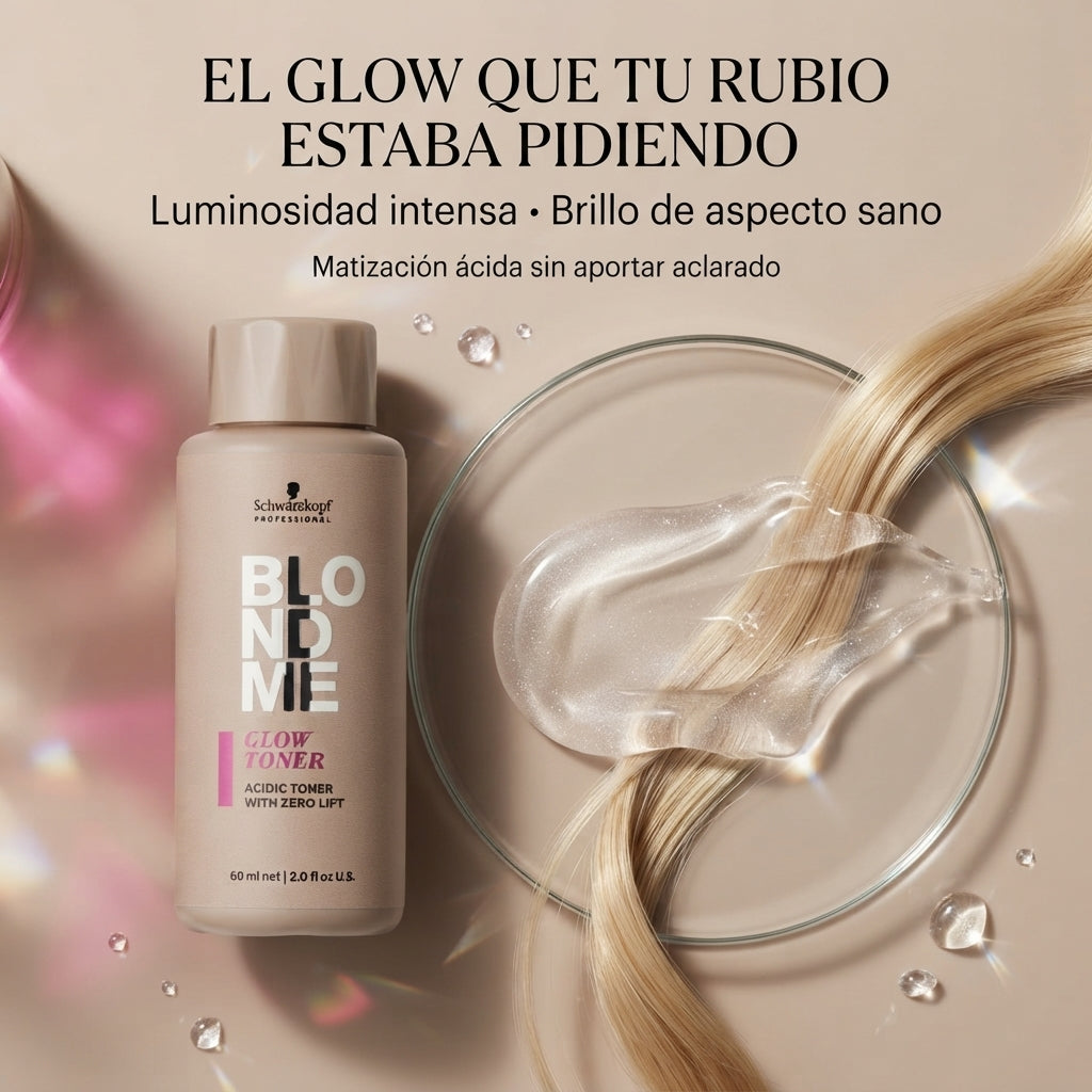 Schwarzkopf Professional BLONDME – Matizador para Cabello Rubio con Brillo 60 ml