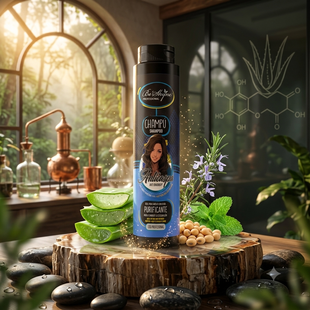 Be´Shyne. Champú anticaspa 500ml