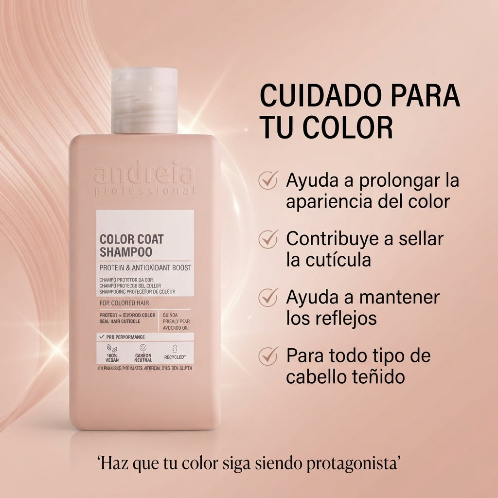 Andreia Professional – Champú para Cabello Teñido Protector del Color 300 ml / 1000 ml