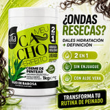 Gota Dourada – Crema para Peinar Hidratante Meu Cacho Perfeito 2 en 1 1kg