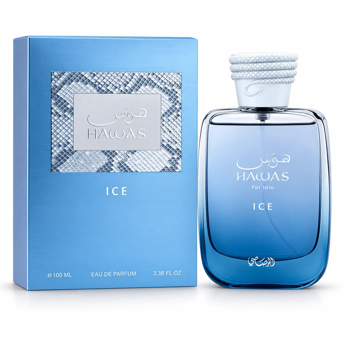Rasasi – Hawas Ice Perfume para Hombre Eau de Parfum 100 ml